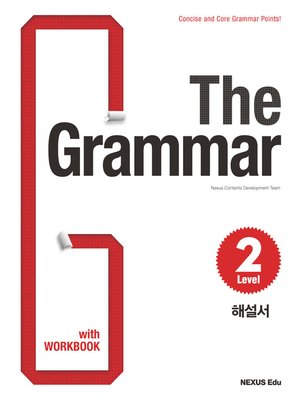 cover image of The Grammar Level 2(더 그래머 레벨 2)(해설서)